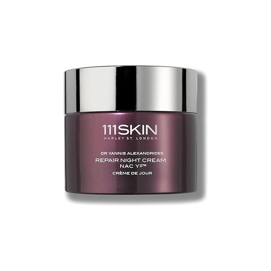 111SKIN Repair Night Cream NAC Y2 | Deeply Hydrating Face Cream | Fights Free Radicals| Reinforces Skin Barrier | Combats Early Signs of Aging (1.69 fl oz)