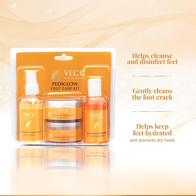 VLCC Pedi Glow Foot Care Kit(295gm)