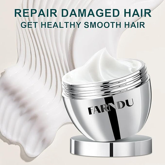 Hair Mask for Damaged Hair, Rosemary Keratin Collagen Deep Repair Conditioning Hydrating Hair Mask for Dry Damaged Frizzy Hair 10.15oz 300ml