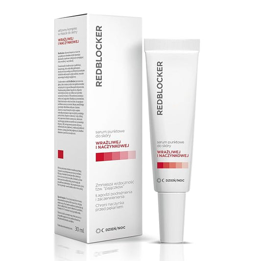 Local Application Serum - Point Dilated Capillaries Spider Veins - for Sensitive and Couperose Skin with Active Ingredients - 30ml