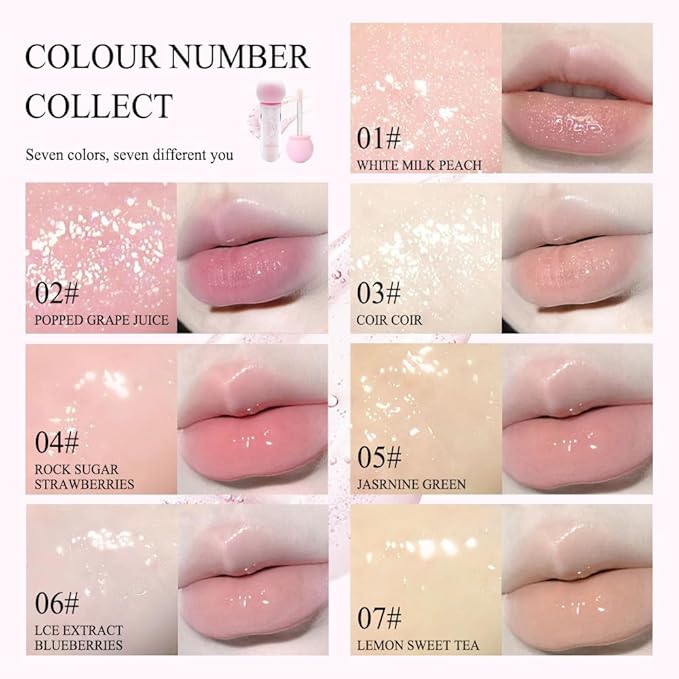 Lip Balm, Moisturizing Lip Balm For A Sheer Tint Of Color, Day or Night Lip Treatment, Vegan & Cruelty-free, 0.13 fl oz (02)