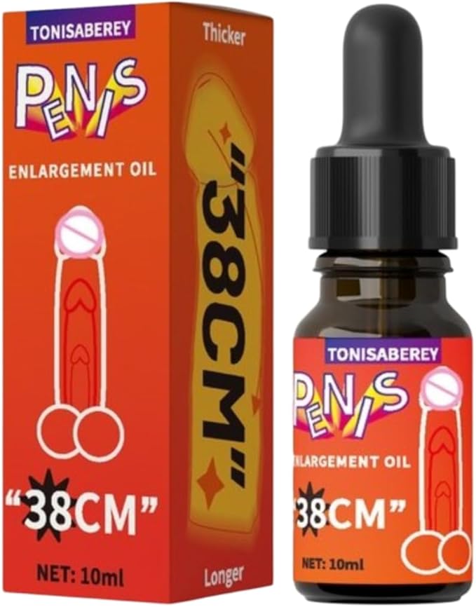 Massage Oil Enlargement Oil Increase Enlarge Gel Thicker Longer Stronger Large Size Enlarger Cream BLSEX for Men (F444-ORG)