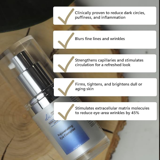 Rejuvenating Eye Complex Cream | Eye Cream for Dark Circles & Puffiness | Professional Grade Anti-Aging Eye Cream | Best Eye Cream for Instant Results | 0.53 ounce / 15g