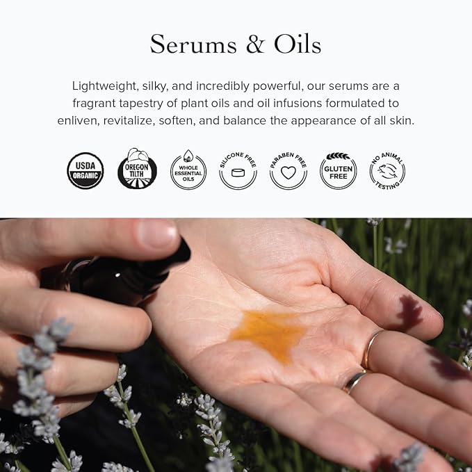 evanhealy Rose Trinity Beauty Elixir | Organic Natural Humectant Rejuvenating & Smoothing Facial Oil | Minimize Fine Lines & Wrinkles