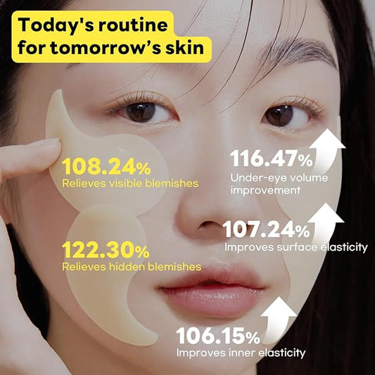 Mediheal Vita Collagen Under Eye Patches & [Disney Pixar Edition] Madecassoside Blemish Toner Pad for Daily Blemish Care