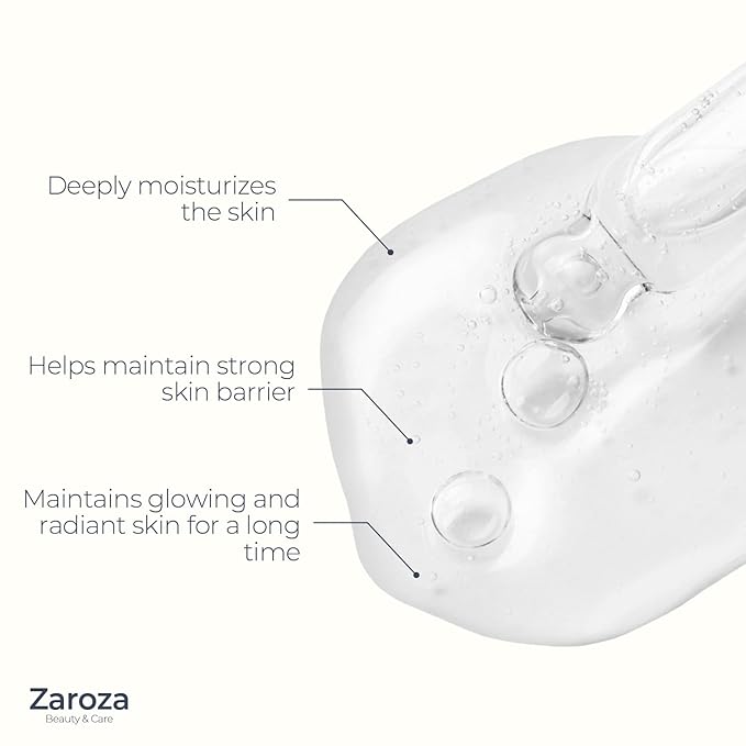 Hydra Cure Serum – Deep Hydration Face Serum with Hyaluronic Acid, Panthenol & Allantoin – Nourishing, Firming & Moisture-Locking Formula for Dry Skin – Vegan, 1 fl oz