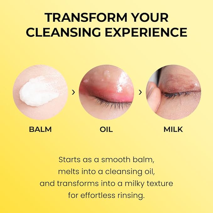 SKIN&LAB] Porebarrier Face Cleansing Balm | Eyelash Extension-Safe Cleanser | Vegan Makeup Remover for Waterproof Makeup | Balm to Oil to Milk | Gentle for | Made in Korea | 3.38 Fl Oz