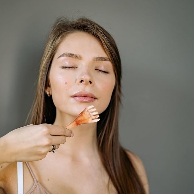 2pcs Head Massager Scalp, Resin Relax Massage Tool, Manual Scalp Massagers, Gua Sha Five Claw Scalp for Soothing Head Face Eye Nose Jaw Neck