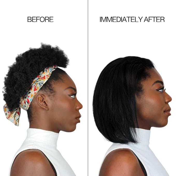 Lasio Mocha Silk Keratin Treatment Serum - 15.87 Fl. Oz - Hydrated Frizz-Free Hair - Infused with Cacao Oil - Reduces 90% of Curls for 2b - 4c Hair - Fume Free