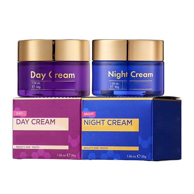 Day & Night Cream for Face - Niacinamide Day Cream & Retinol Night Cream for Women Anti Aging - Mother's Day Gifts with Niacinamide & Retinol Cream for Face, Hydrating
