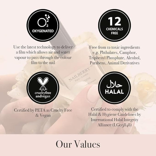 Little Treasure Nourishing Cuticle Oil | Multi-Vitamin Sweet Almond Oil | Nail & Cuticle Oil | Hydrates, Protects, & Rejuvenates | Vegan | Certified Halal and Cruelty Free | 12-Free | 11 ml