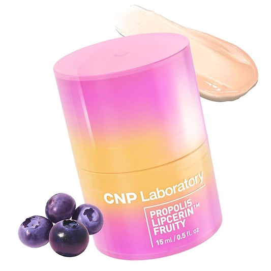 CNP Honey Lip Butter - Propolis Lipcerin™ 02 Berry, Hydrating Overnight Manuka Lip Balm & Mask, 12hrs Long-lasting Moisture, Gifts for Women, Korean Skin Care, 0.5 fl.oz.