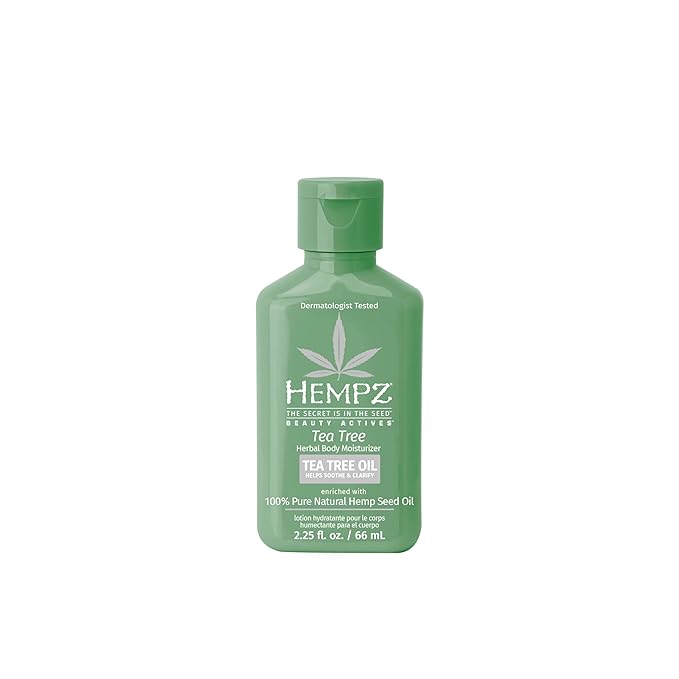 HEMPZ Mini Tea Tree Herbal Body Moisturizer 2.25 oz.