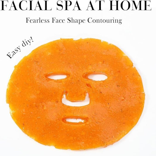 Jelly Face Mask Peel Off Powder 650g Moisturizing and Hydrating Repair and Smooth Skin Care for Home Salon Spa (24K Gold)