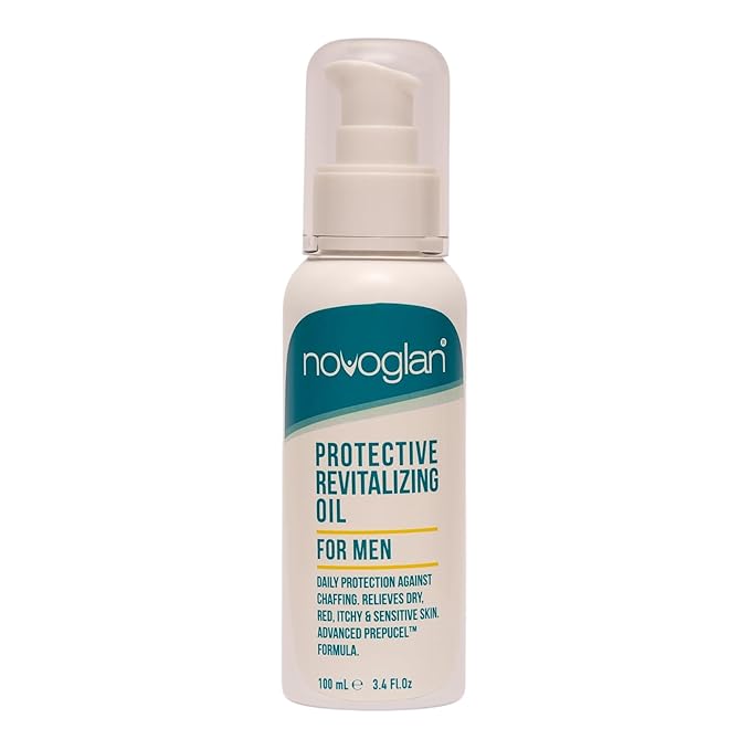 Novoglan Foreskin & Penile Health Oil - Naturally Formulated to Improve Sensation WIth Daily Use - Protect and Revitalise Dry, Red, Peeling or Cracked Penile Skin.