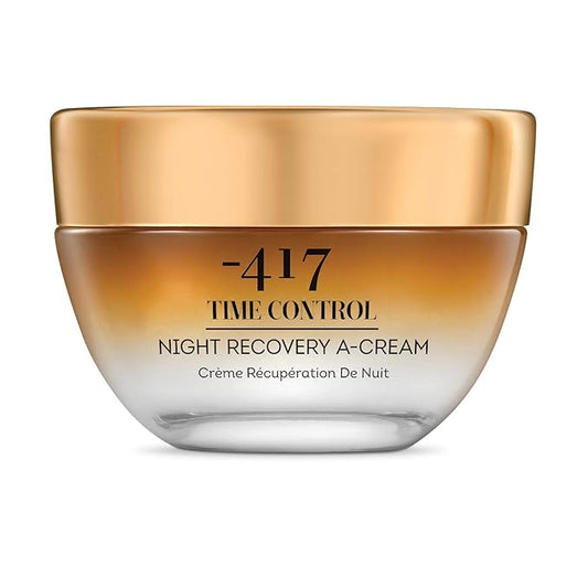 '-417 Dead Sea Cosmetics Time Control Night Recovery A Cream & Face Moisturizer, Wrinkle Recovery Anti-Aging Face Cream