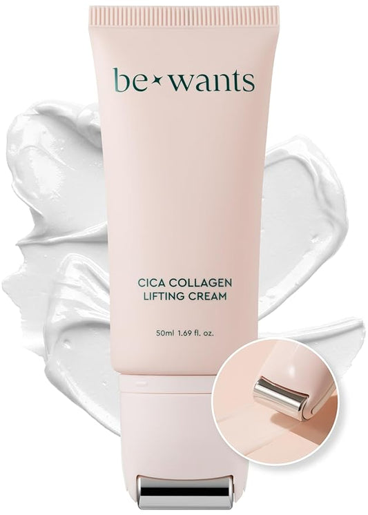[K-Beauty] Bewants Cica Collagen Lifting Cream(1.7 fl oz) and Phyto Collagen Roll-On Eye Cream
