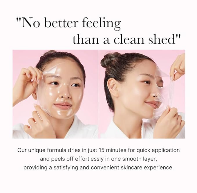 medicube Viral Glass Glow Overnight Wrapping Mask Duo: Collagen Overnight Wrapping Peel Off Facial Mask Pack and Turmeric Overnight Wrapping Peel Off Mask and Jelly Brush