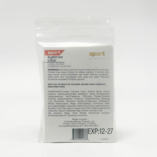 Eyebrow Color For Women, 3 Application Kit, Light Brown