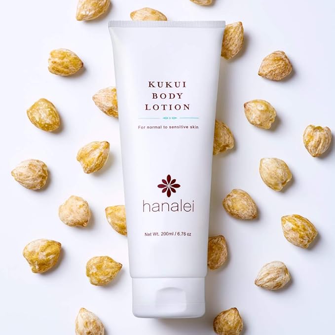 Hanalei Kukui Body Lotion 200ml and Face Moisturizer with SPF 50 Mineral Sunscreen 1.7 Oz - Cruelty Free (2-Pack Bundle)