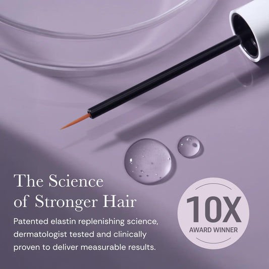 NULASTIN Follicle Fortifying Lash Serum - Clinically Tested Eyelash Enhancing Serum - Nourishes & Repairs to Promote Longer-Looking Lashes - Enriched with Hair-Strengthening Ingredients (2 Count)