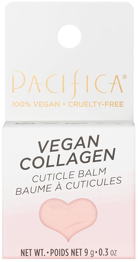 Pacifica Beauty Vegan Collagen Cuticle Balm, Bath and Body, Nail Care, Nail Repair for Dry Damaged Nails, Cuticle Cream, Cuticle Care, Nail Treatment, Skin Care, Body Care, 0.3 fl oz (1 Count)