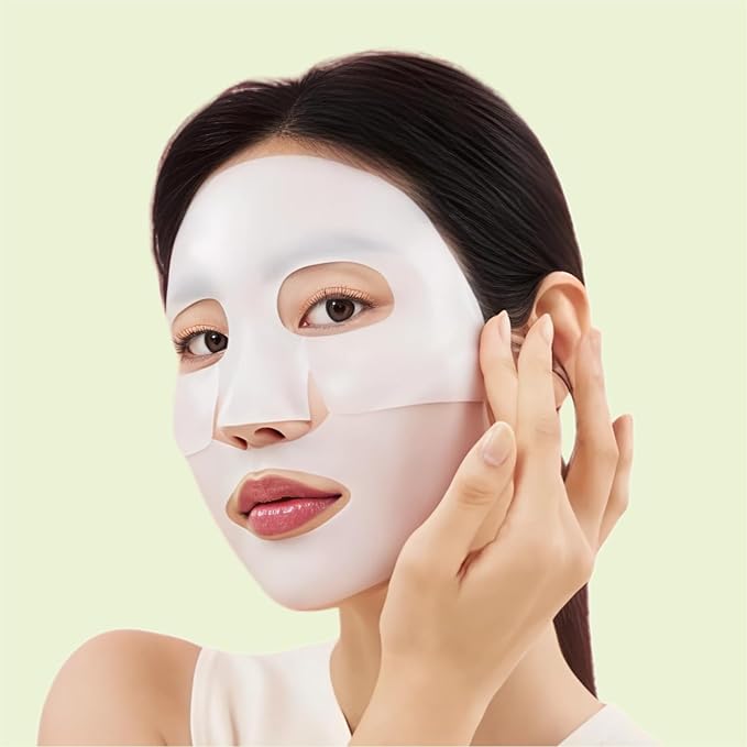 Bio-Collagen Face Mask – Hydrating, Firming, Anti-Aging Treatment for Wrinkle Reduction, Pore Minimizing & Youthful Skin – Like Korean Collagen Sheet Mask for All Skin Types 34g x4ea
