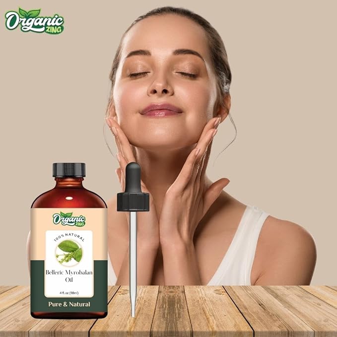 Belleric Myrobalan (Terminalia bellirica) Oil | Pure & Natural Essential Oil for Skincare & Hair Care - 118ml/3.99fl oz