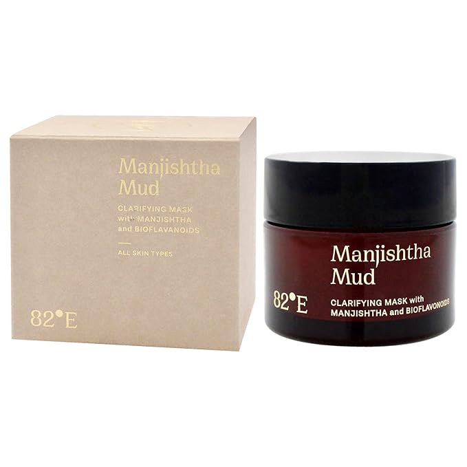 Manjishtha Mud Clarifying Mask Mini for Women - 0.5 oz Mask