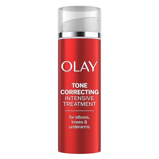 Olay Treatment Cream Intensive Tone Correcting for Elbows Knees & Underarms with Niacinamide, Vitamin B3 Complex, Deeply Hydrates, Evened Skin Tone, 1.7 fl oz