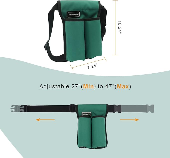 Massage Oil Holster, Adjustable and Durable Massage Holster, Bag only, Bottle not Included