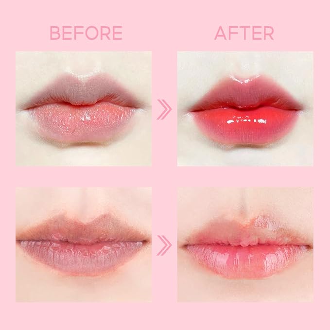 Lip Sleeping Mask,Lip Mask Overnight,Hydrate Lip Balm, Moisturizing Lip Balms for Very Dry Lips Cracked Lips Vitamin E Lip Collagen Butter Scrubs Lip Care (Berrry)