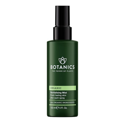 Botanics Hydrating Face Mist - Revitalizing Rose Water Spray for Face - Helps Skin Feel Smooth & Moisturized - Made with 98% Organic Ingredients - Vegan & Cruelty-Free Skin Care Spray (5 Fl Oz)