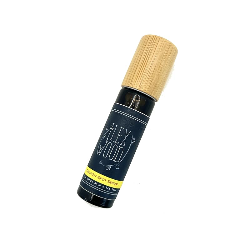 The Ilex Wood - Oblitzit - Spot Treatment Serum with Tea Tree and Lemon Balm, Natural Vegan Formula - 10ml (0.34 fl oz)