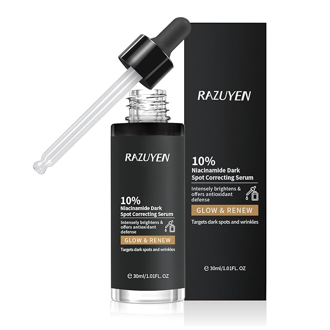 10% Niacinamide Serum, Panthenol, Arbutin Face Serum to Help Improve Uneven Skin Tone and Soothing Skin, Hydrating Serum for Radiant Skin, 30 ml