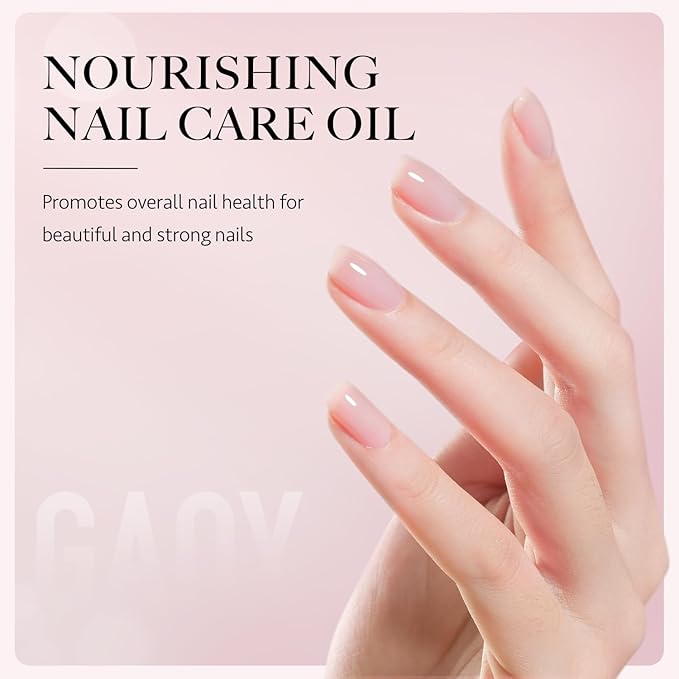 GAOY Cuticle Remover Kit with 6Pcs Cuticle Oil Pen Set