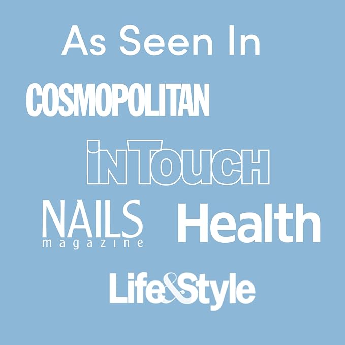 ella+mila "First Aid Kiss" Nail Strengthener and Growth treatment- Nail Repair Solution & Growth Treatment for Thin, Brittle & Damaged Nails - Nail Hardener with Vitamin E (0.45 fl oz)