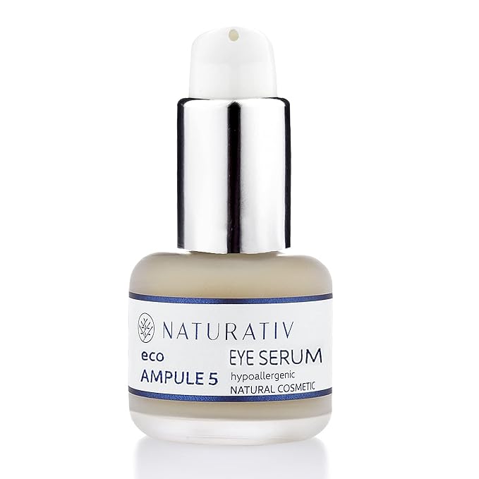 Ecoampoule 5 Serum | Eye Serum | Extensive hydration & Reduce Fine Line, Tightens | Hyaluronic Acid, Cornflower Water, Caffeine | 30 ml