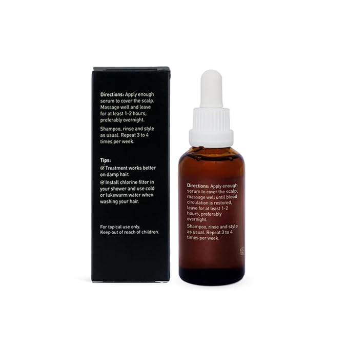 IPPINKA Organic Scalp Serum - Infused With Black Seed Oil and Jamaican Black Castor Oil - 50ml - Handcrafted in Noosa, Australia
