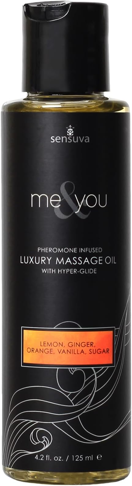 Me & You Massage Oil | Paradise Lemon, Ginger, Orange, Vanilla, & Sugar | 4.2 fl.oz.