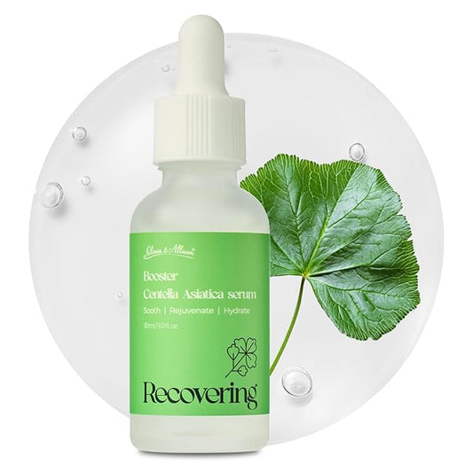 Olivia & Allison Centella Asiatica (CICA) Serum 1.0 fl oz - With Triple Hyaluronic Serum for Intense Hydration for Dewy Glow
