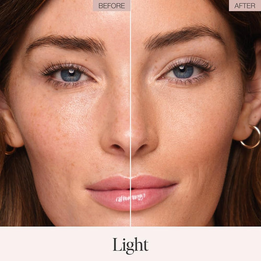 Jouer Soft Focus Hydrate & Setting Powder - Pressed Powder with Matte Finish - Blurring Powder for Fine Lines and Pores - Set Face Makeup Foundation or Concealer - Light