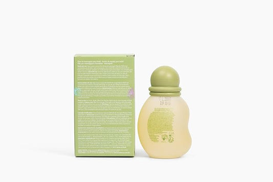 natura - Mamãe e Bebê Baby Massage Oil - 100% Vegan - Safe & Gentle Lightweight Formula - 99% Natural Origin - All Skin Types - Cruelty Free - Brazilian Beauty - Baby Essentials - 3.38 fl oz (100ml)