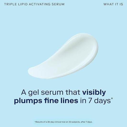 Skinfix Barrier+ Triple Lipid Activating Serum: Featuring Patented* Anti-Aging B-L3™ Complex and 10 Potent Active Ingredients for Firmer, Plumper, and Smoother Skin, 1 oz