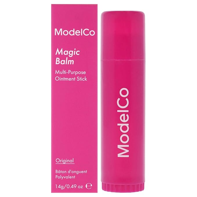 ModelCo Magic Balm - Glides On Effortlessly And Absorbs Instantly - Locks In Hydration For Hours - Multi-Purpose Tool - Lanolin Enriched Formula - Non-Greasy, Non-Sticky Formula - Original - 0.49 Oz