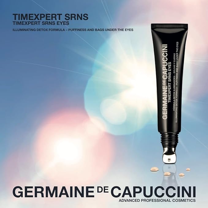 Germaine de Capuccini - Timexpert SRNS Eyes Illuminating Detox Cream - Illuminating Detox Formula - Against Puffiness and Bags Under the Eyes - 0.5 oz