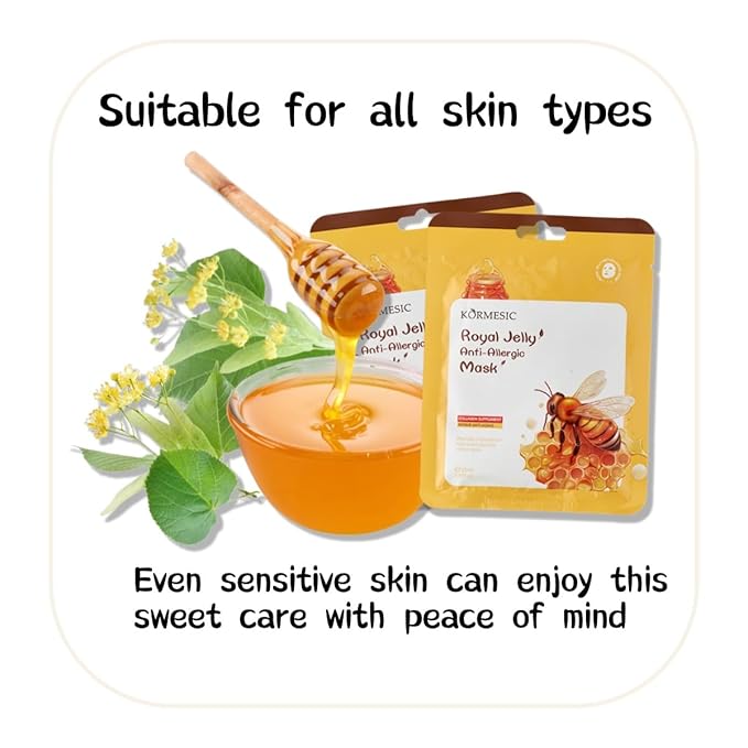 Facial mask Moisturizing face Mask - 10 Sheets, Deep Hydration, Improves Dry Skin, Sheet Mask, skincare for All Skin Types