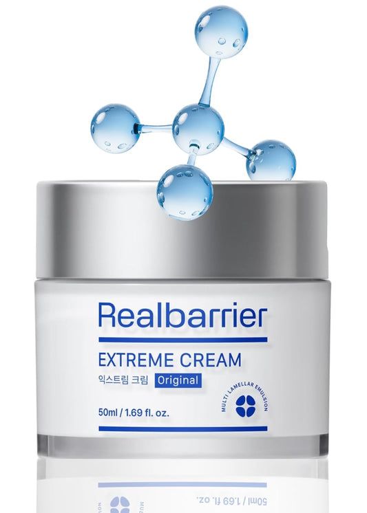 Real Barrier | Extreme Cream | Korean Moisturizer Face Cream, Korean Skin Care | Rich Face Lotion for Sensitive Skin | Hydrating Face Moisturizer with Hyaluronic Acid and Ceramides | 1.69 fl oz (50ml)