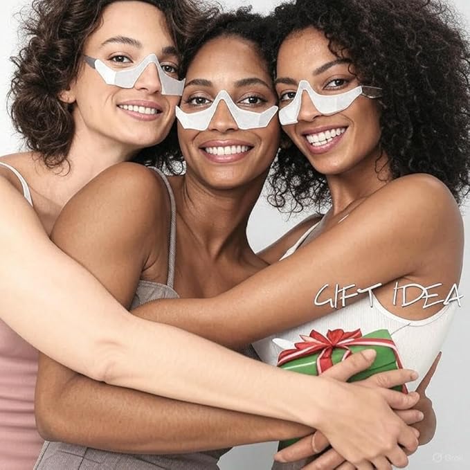 LumiEye Under-Eye Light Therapy Massager Glasses – Dual-Mode Red & Blue Light Therapy with Soothing Eye Massage for Fatigue, Puffiness, Dark Circles & Wrinkle Reduction