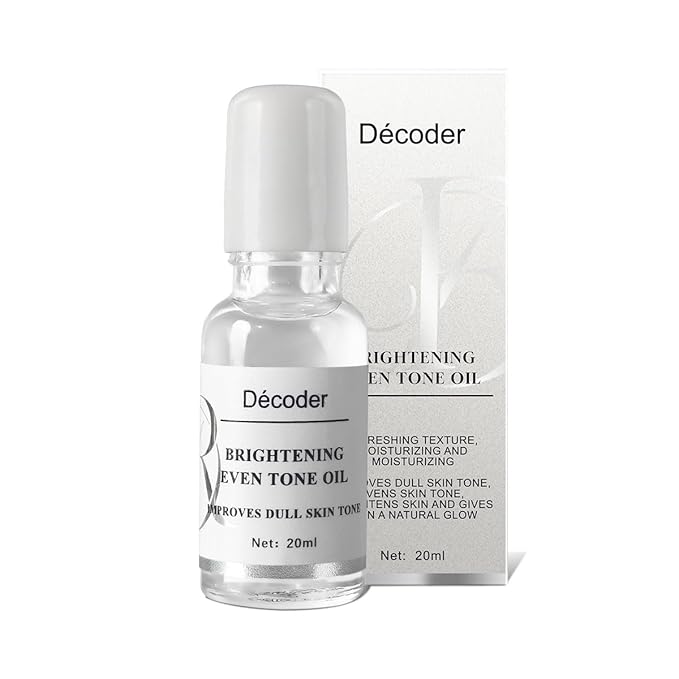 Decoder Eye Serum Oil for Dark Circles and Dullness - Nourishing Eye Skin Care Essence with Jojoba Oil, Squalane, Shea Butter, Turkish Rose Extract